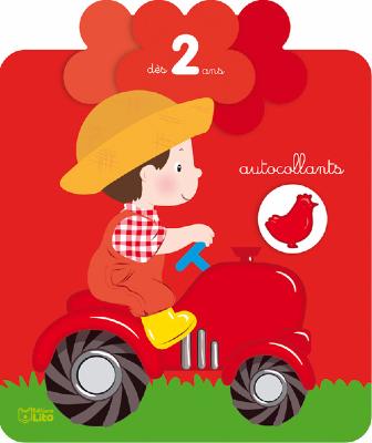 Autocollants fleur le tracteur