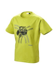 Tee shirt enfant vert Claas