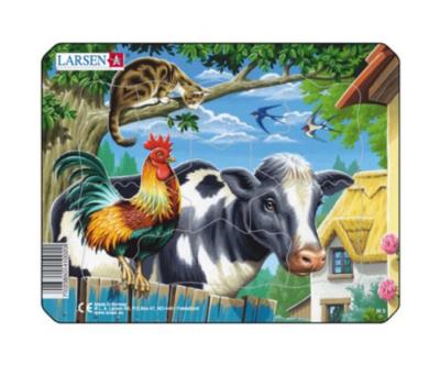 Puzzle "La vache et le coq"