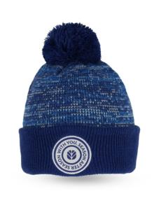 Bonnet New Holland à pompon