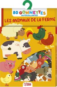 Gommettes les animaux de la ferme 