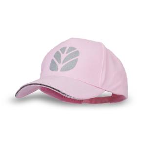 Casquette New Holland feuille rose 