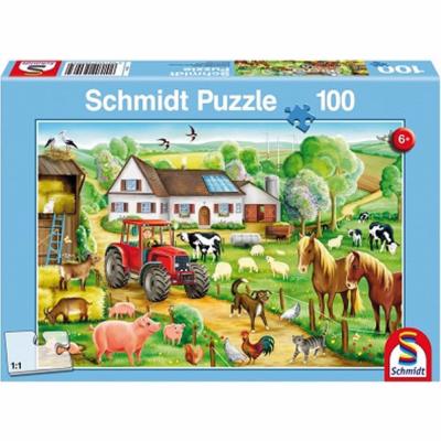 Puzzle "joyeuse ferme" - 100 pièces