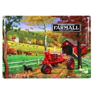 Plaque Farmall à la ferme