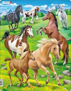 Puzzle chevaux - 65 pièces