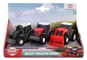 Lot de 3 tracteurs Massey Ferguson 