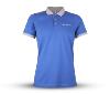 Polo New Holland bleu et gris