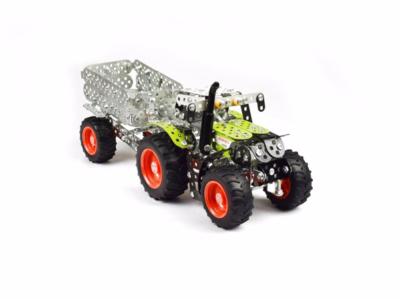 Tracteur Claas Axion 430 avec remorque - Tronico 1/32