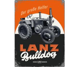 Plaque métallique Lanz Bulldog