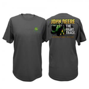 Tee shirt "the right track" John Deere