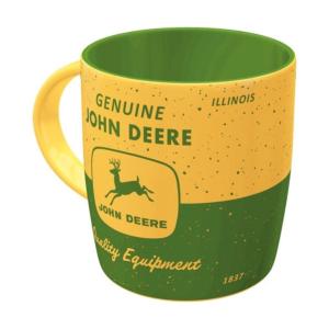  Tasse John Deere jaune et verte