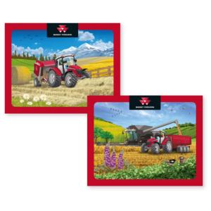 Lot de 2 puzzles Massey Ferguson - 36 pièces