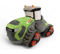 Peluche tracteur Claas Xerion avec chenilles