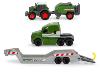 Jouet camion Fendt avec tracteur et presse