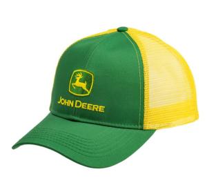 Casquette John Deere filet jaune