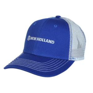 Casquette New Holland bleue et grise