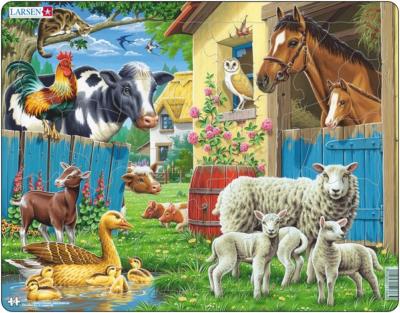 Puzzle "Les animaux à la ferme"