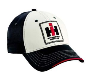 Casquette IH noire et blanche 
