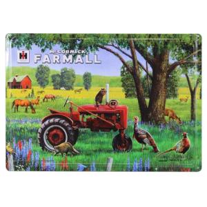 Plaque IH MC Cormick Farmall Faune