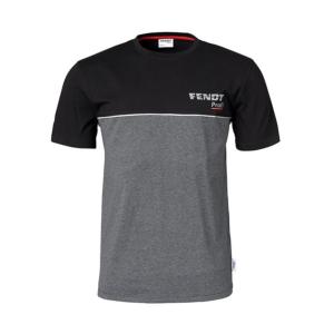 Tee shirt Fendt noir et gris Profi