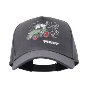 Casquette Fendt enfant grise