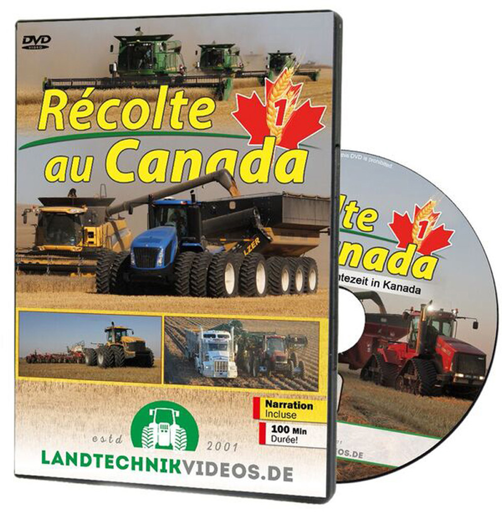 DVD "Récolte au Canada"  Partie 1