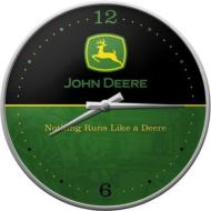 Horloge John Deere noire et verte