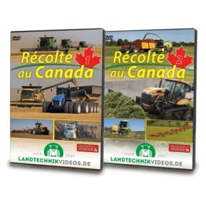 DVD "Récolte au Canada" Partie 1 + Partie 2