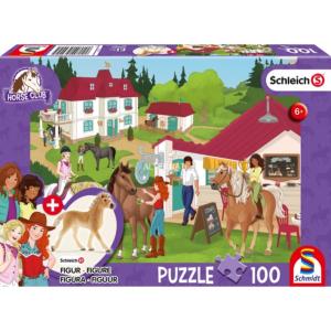 Puzzle Schleich "au centre équestre" - 