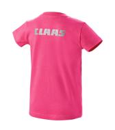 Tee shirt Claas rose pour enfant 