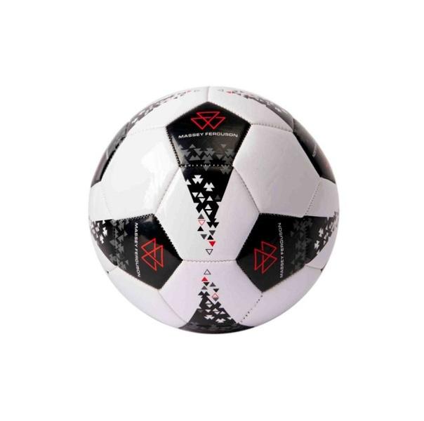 Ballon De Football Massey Ferguson - Taille Officielle 5 - 32 Panneaux, Logo MF - Pour Matchs Et Entraînements