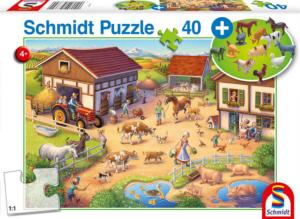 Puzzle animaux - 40 pièces