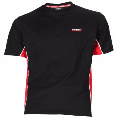 Tee shirt noir et rouge Case IH