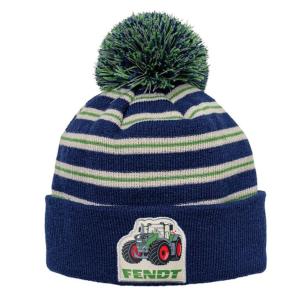 Bonnet Fendt enfant à pompon