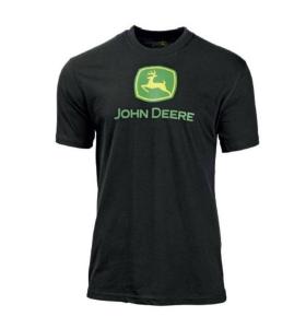 Tee shirt basique noir John Deere