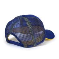 Casquette New Holland bleue et jaune