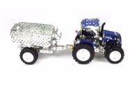 Tracteur New Holland T4 avec remorque - Tronico 1/32