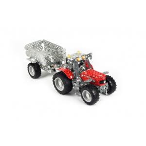 Tracteur Massey Ferguson avec remorque - Tronico 1/32