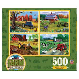 Lot de puzzles de 500 pièces