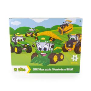 Puzzle de sol géant John Deere