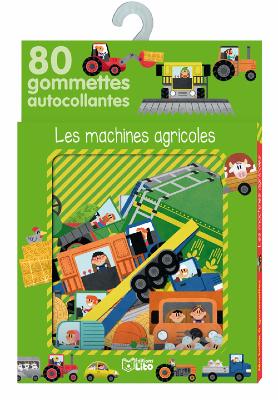 Boite à gommettes "les machines agricoles"