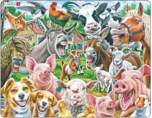 Puzzle selfie animaux - 33 pièces