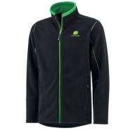 Veste polaire John Deere noire