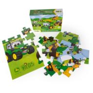 Puzzle de sol géant John Deere