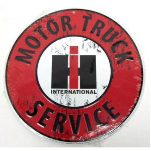 Plaque ronde IH "Motor Truck"