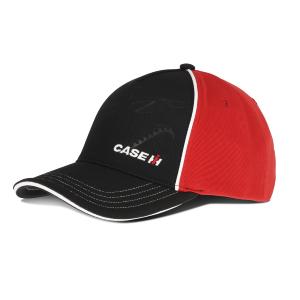 Casquette noire et rouge Case IH 