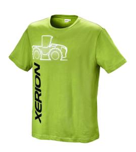 Tee shirt Claas vert  Xérion 