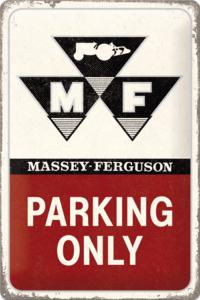 Plaque Massey Ferguson Parking vintage