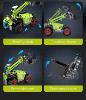 Jeu de briques CADA : Télescopique Claas Scorpion 756 1/24 à construire