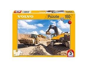 Puzzle chantier Volvo - 150 pièces